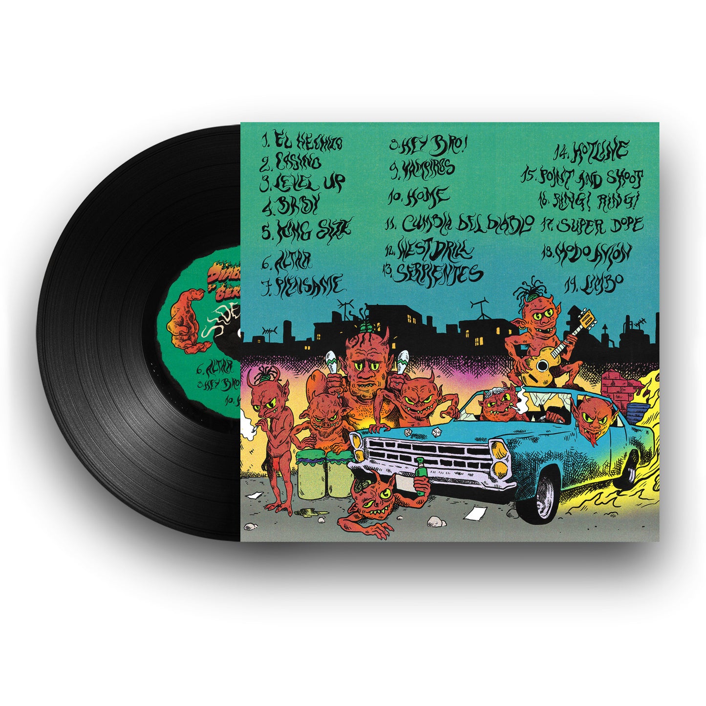 Diablos y Bermudas Doble Vinilo LP