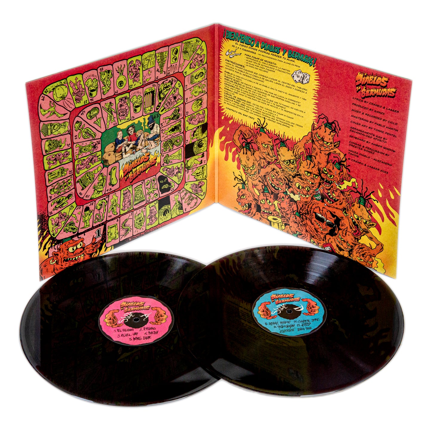 Diablos y Bermudas Doble Vinilo LP