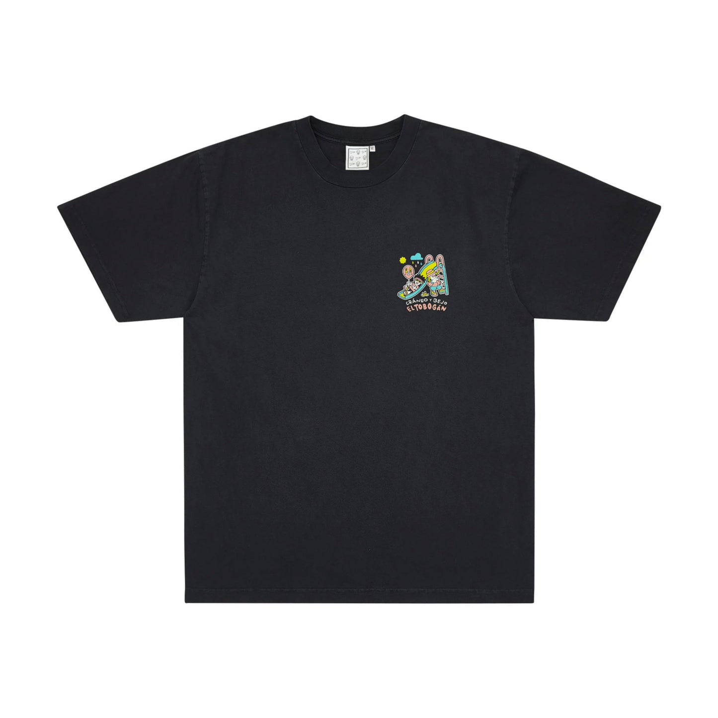 El Tobogán Camiseta Negra