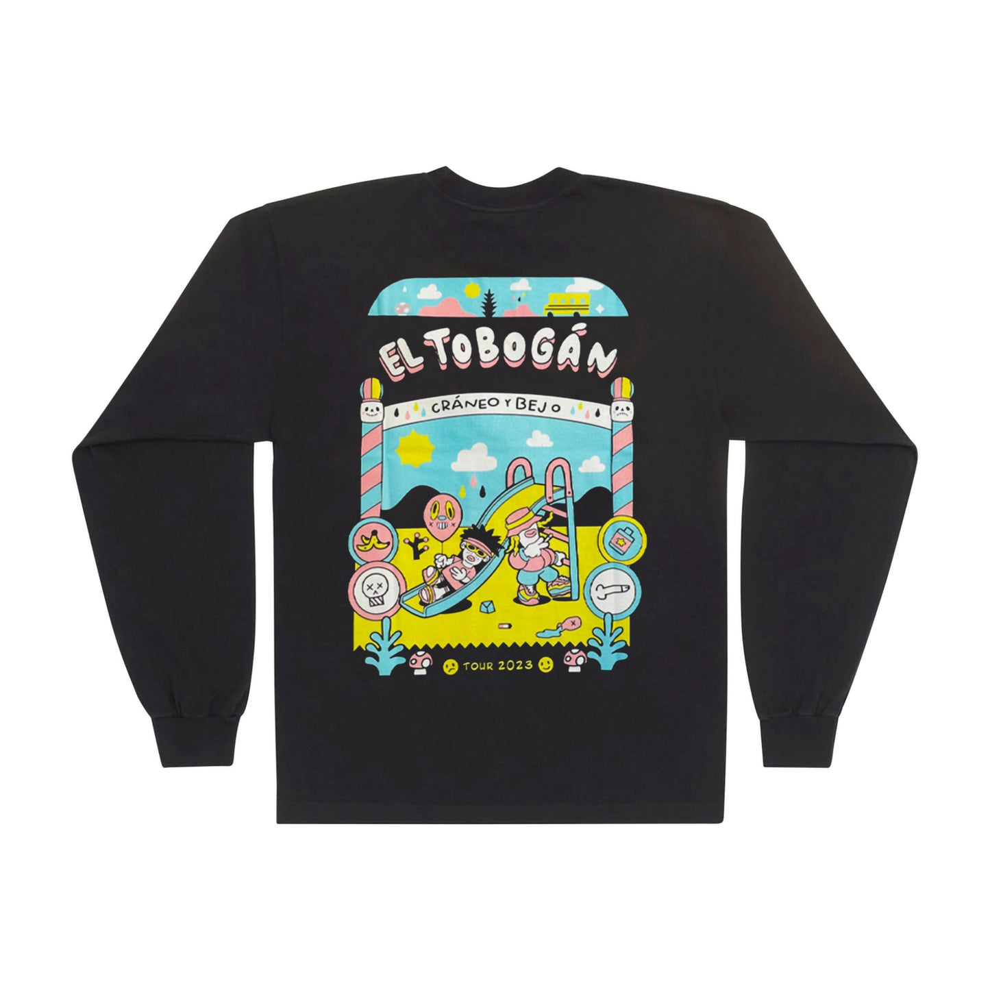 El Tobogán Sudadera Negra