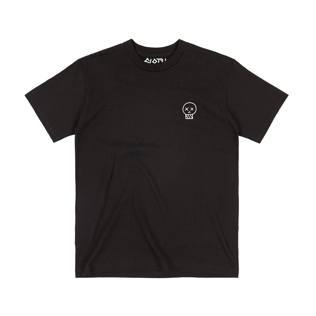 Cráneo Camiseta Negra
