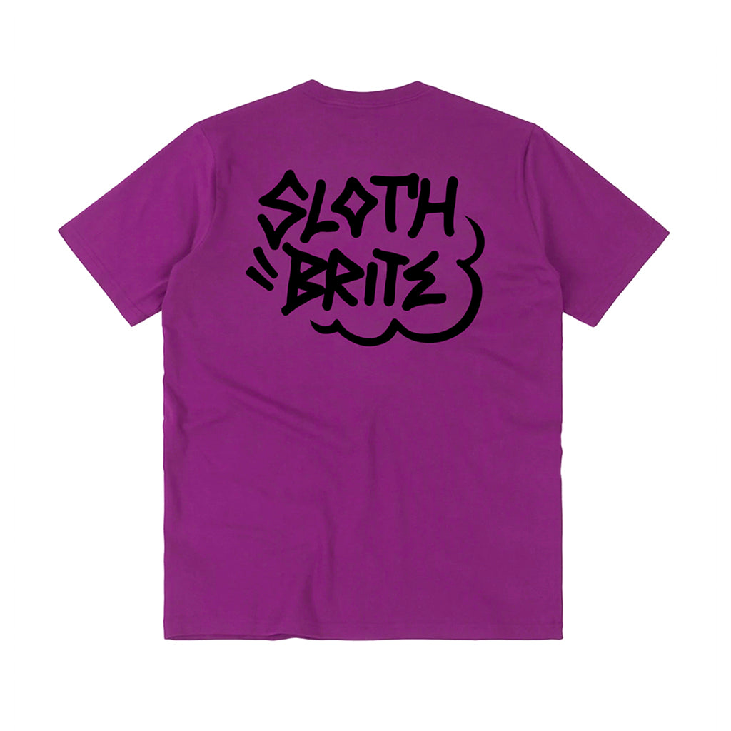 Sloth Brite Camiseta Morada